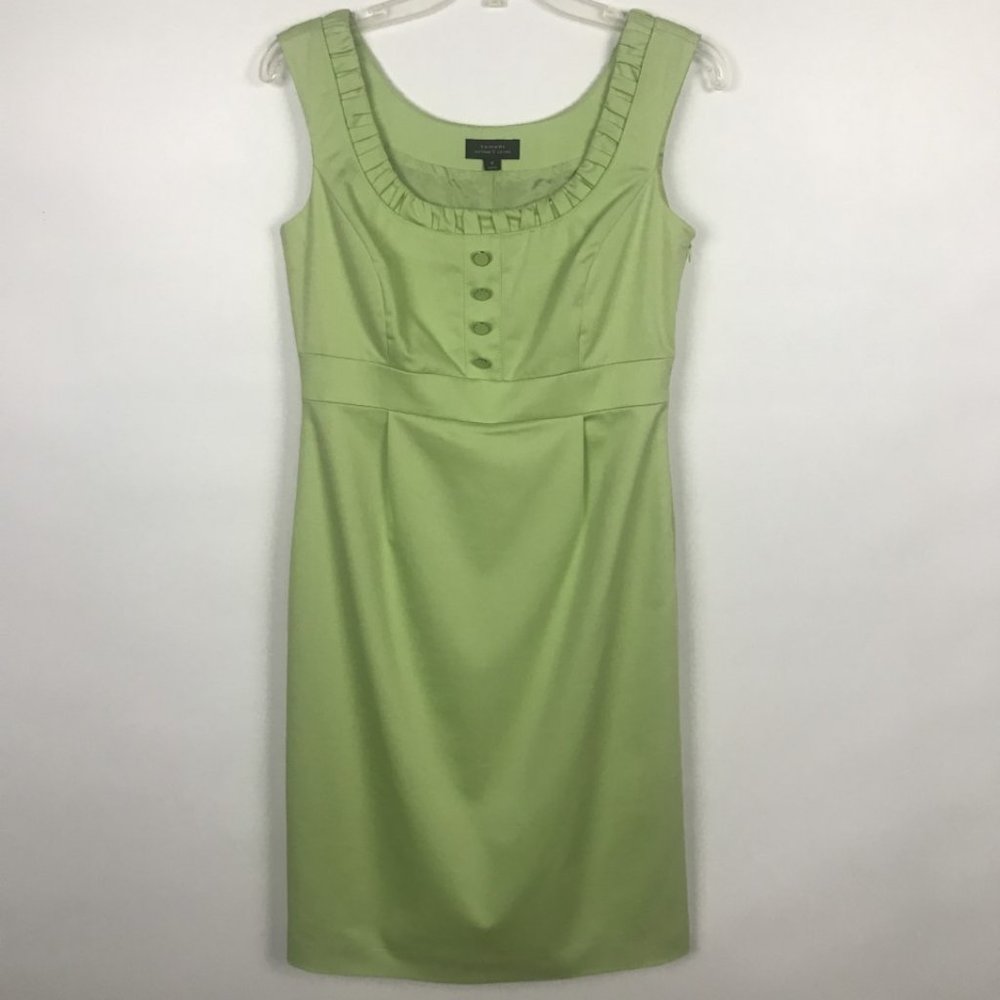 Tahari Arthur S. Levine Scoop Neck Sleeveless Midi Dress